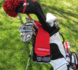 Ping clubs fill out the bag of Alan 
Alsheimer Jr.