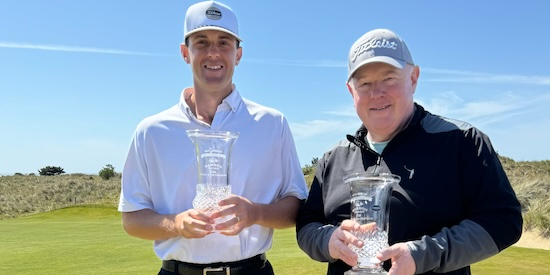 Jacob (left) and Mark Phillips (AmateurGolf.com Photo)